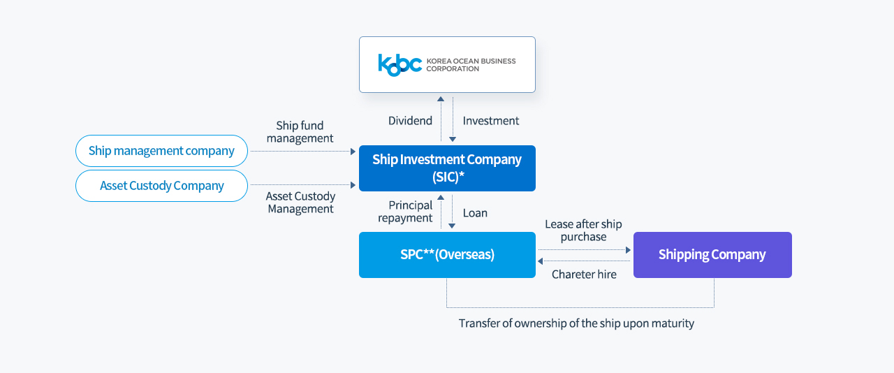 Financial structure diagram (examples)